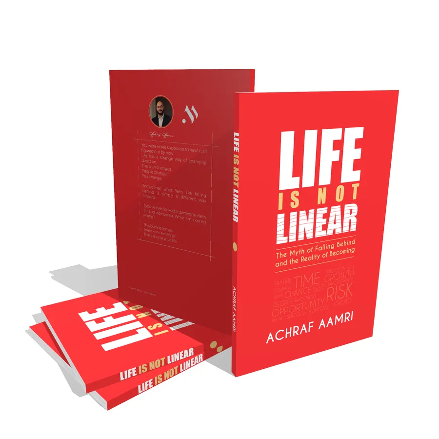 Life Is Not Linear paperback, hardcover, and Kindle editions